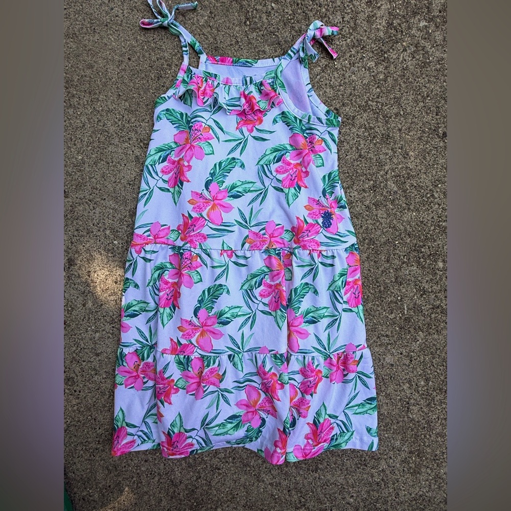 Tommy Bahama Pink Spaghetti Strap Sundress